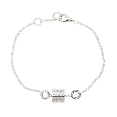 ブルガリ BVLGARI B-zero1 ビーゼロワン ブレスレット ブレスレット アクセサリー K18WG(ホワイトゴールド) レディース シルバー系 【中古】