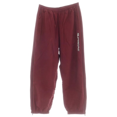 【中古】シュプリーム Supreme 2024年秋冬 Warm Up Pant ナイロン イージーパンツ ワインレッド【サイズL】【メンズ】