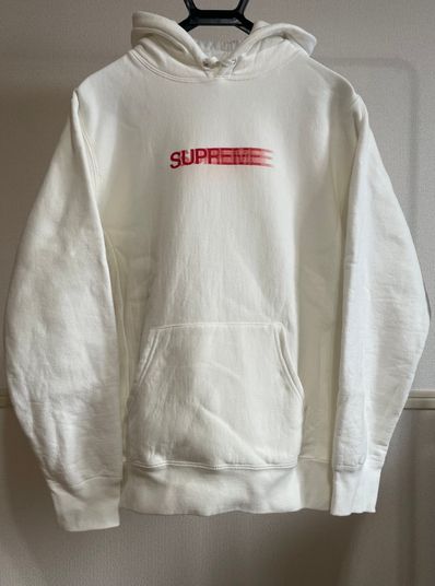 Supreme Motion Logo Hooded Sweatshirt "White" (20SS)