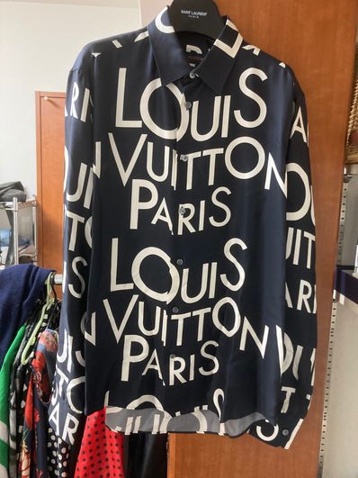 VUITTON ルイヴィトン ロゴ シャツ 美品 ジャケット デニム