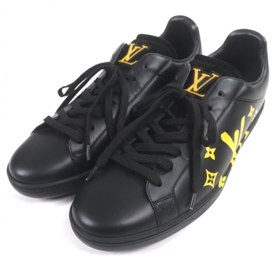 極美品 ルイヴィトン スニーカー ルクセンブルグ ブラック 8.5 1A9JD4