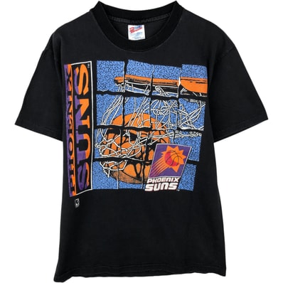 古着 90年代 ヘインズ Hanes HEAVYWEIGHT NBA PHOENIX SUNS フェニックス サンズ スポーツプリントTシャツ USA製 メンズM相当 ヴィンテージ/eaa638887