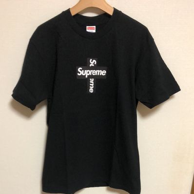 Supreme Cross Box Logo Tee "Black"