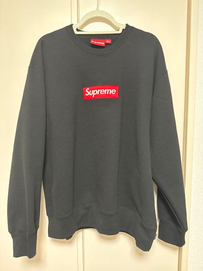 Supreme Box Logo Crewneck "Black" (22FW)