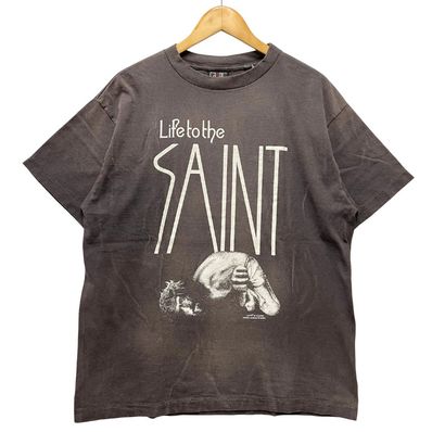 SAINT MICHAEL セントマイケル 品番 SM-S22-0000-018 SS TEE LttS 加工 半袖Tシャツ 51826