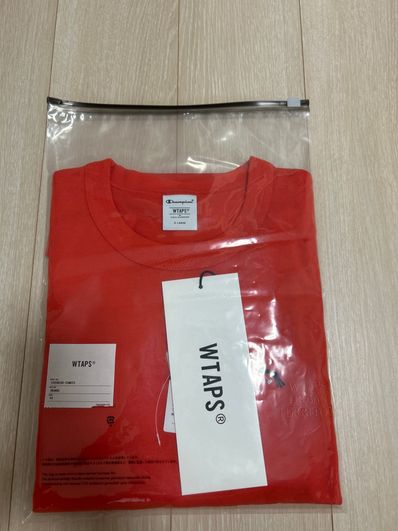 Wtaps x Champion Academy L/S T-Shirts "Orange"