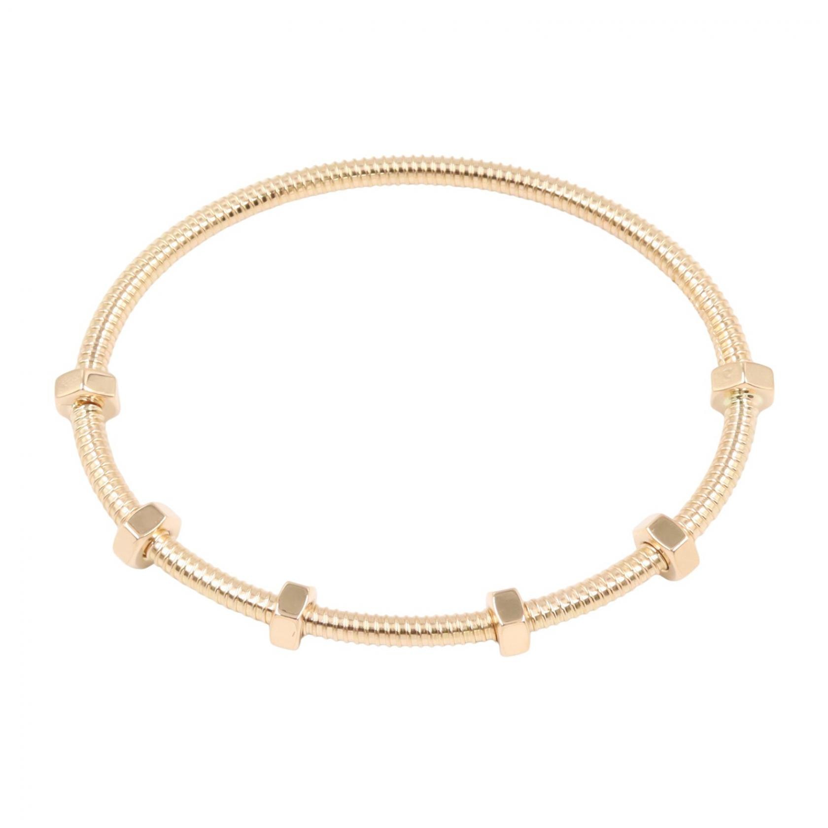 カルティエ CARTIER エクル ドゥ カルティエ ブレスレット ブレスレット アクセサリー K18PG(ピンクゴールド) レディース ゴールド系 B6049500 【中古】