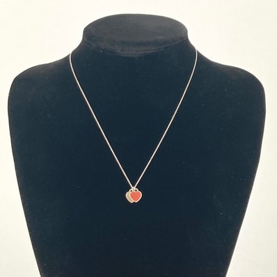 TIFFANY&Co.(ティファニー) リターントゥ ネックレス ハート タグ Ag925 ネックレス シルバー