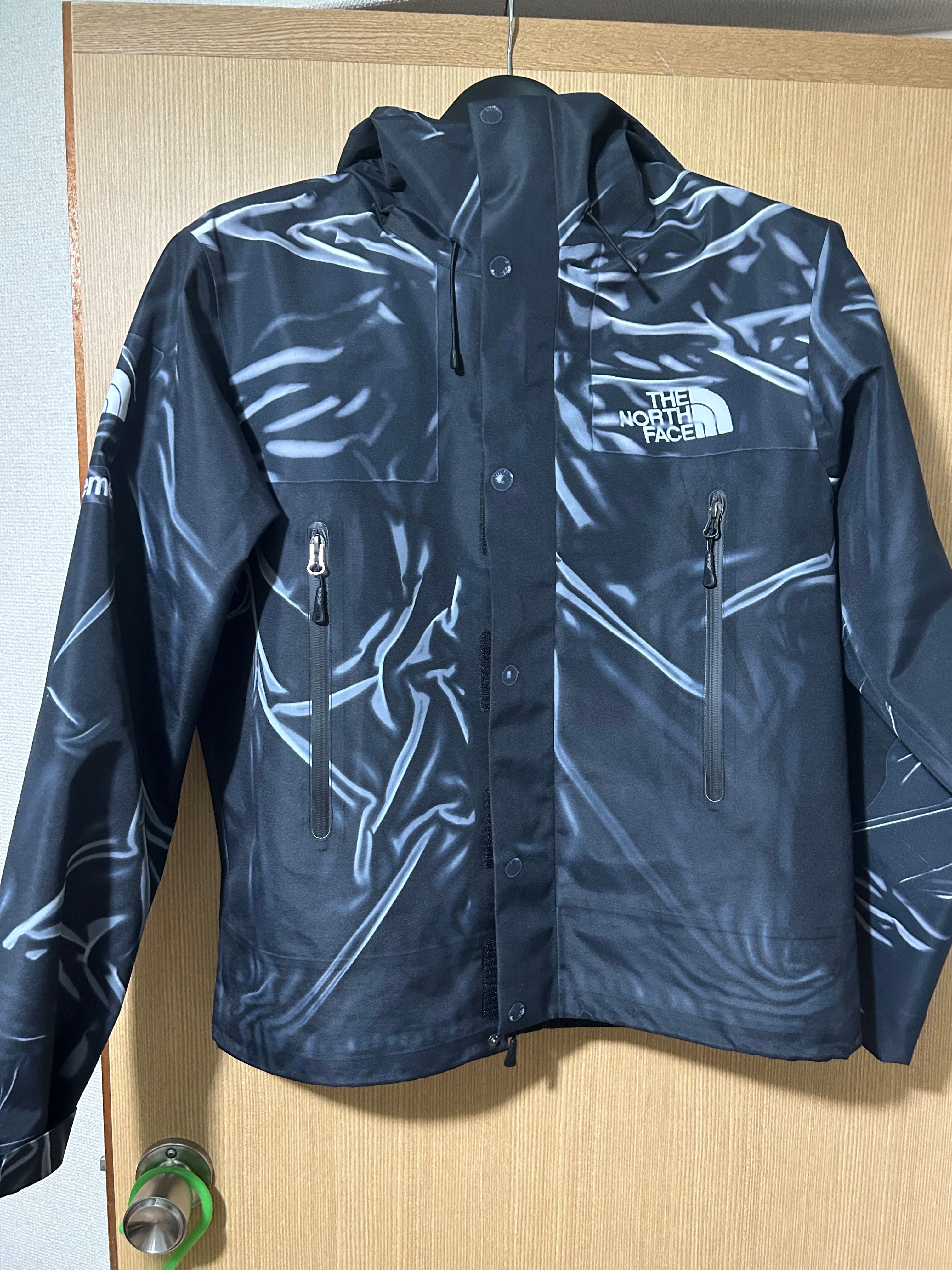 Supreme x The North Face Trompe Loeil Printed Taped Seam Shell Jacket "Black"