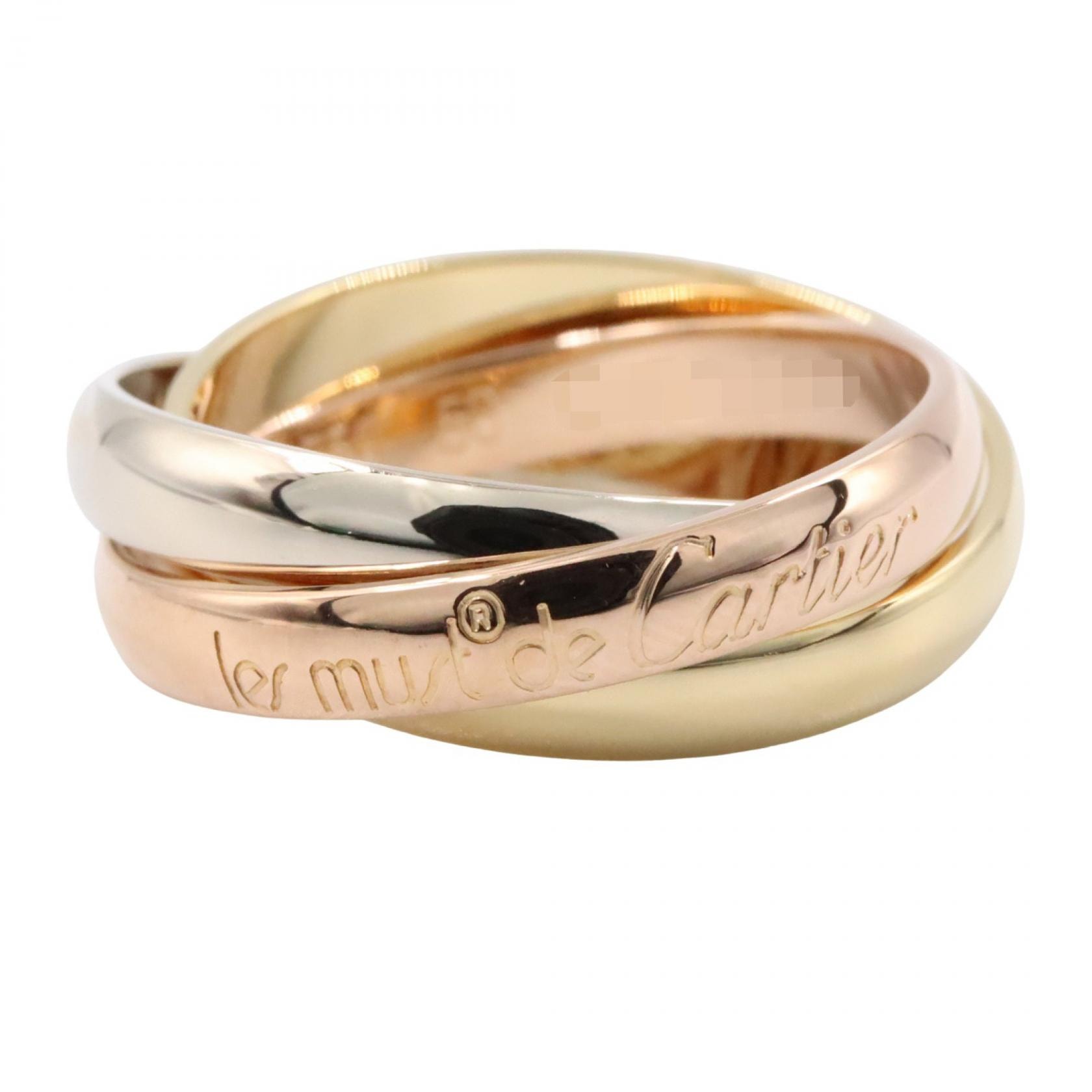 カルティエ CARTIER トリニティリング リング・指輪 ジュエリー K18(イエローゴールド) K18WG(ホワイトゴールド) K18PG(ピンクゴールド) レディース ゴールド系 / シルバー系 【中古】