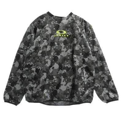 OAKLEY オークリー カットソー 19AW VNA1031169 ENHANCE WIND CREW クルーネック ピステ ウィンド ジャケット グレー系 M【中古】