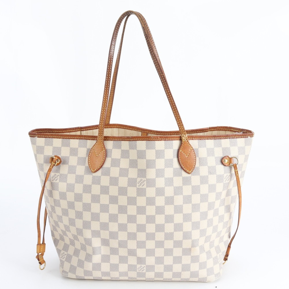 ルイヴィトン ダミエ アズール ネヴァーフル MMN51107