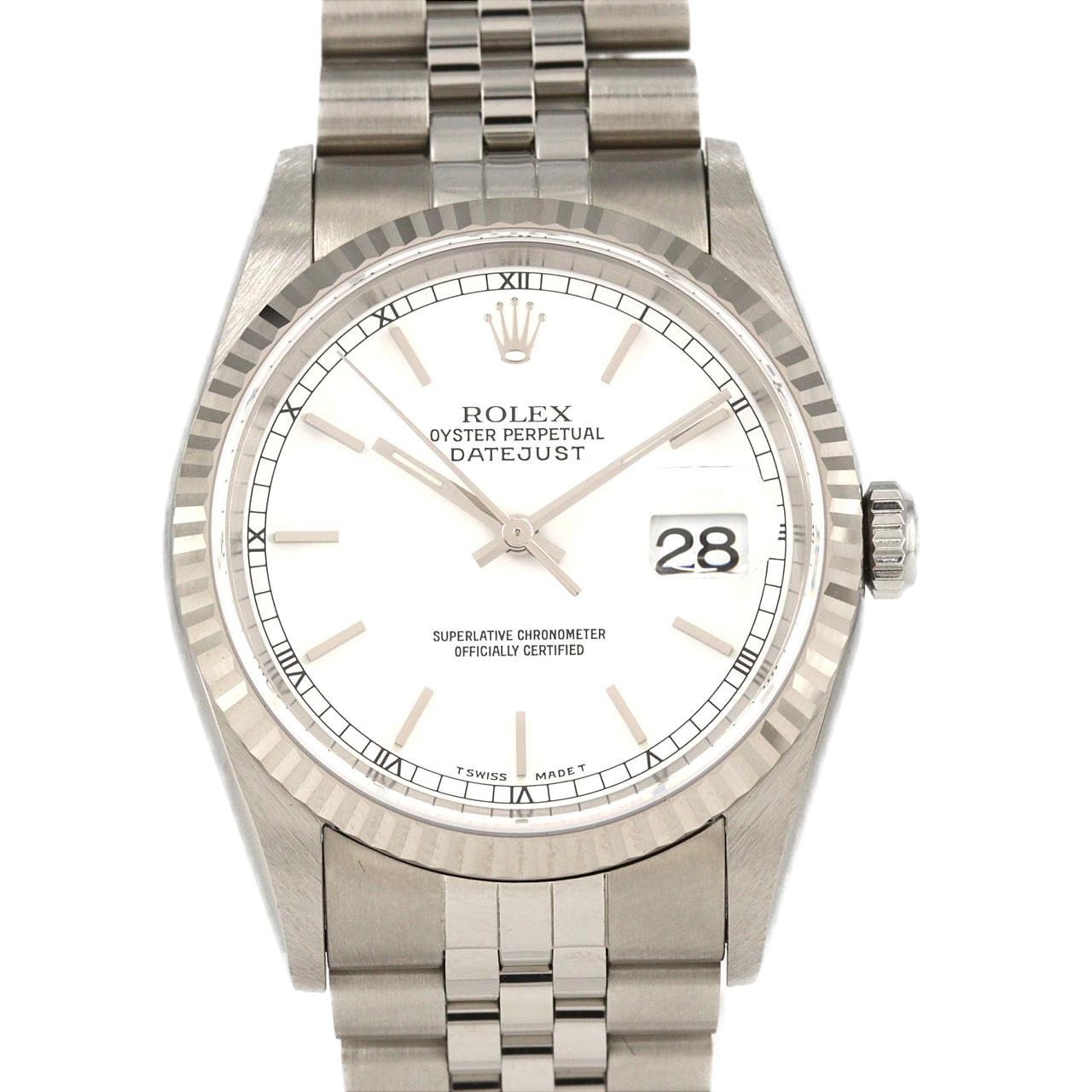 ロレックス デイトジャスト 16234 SSxWG 自動巻 U番