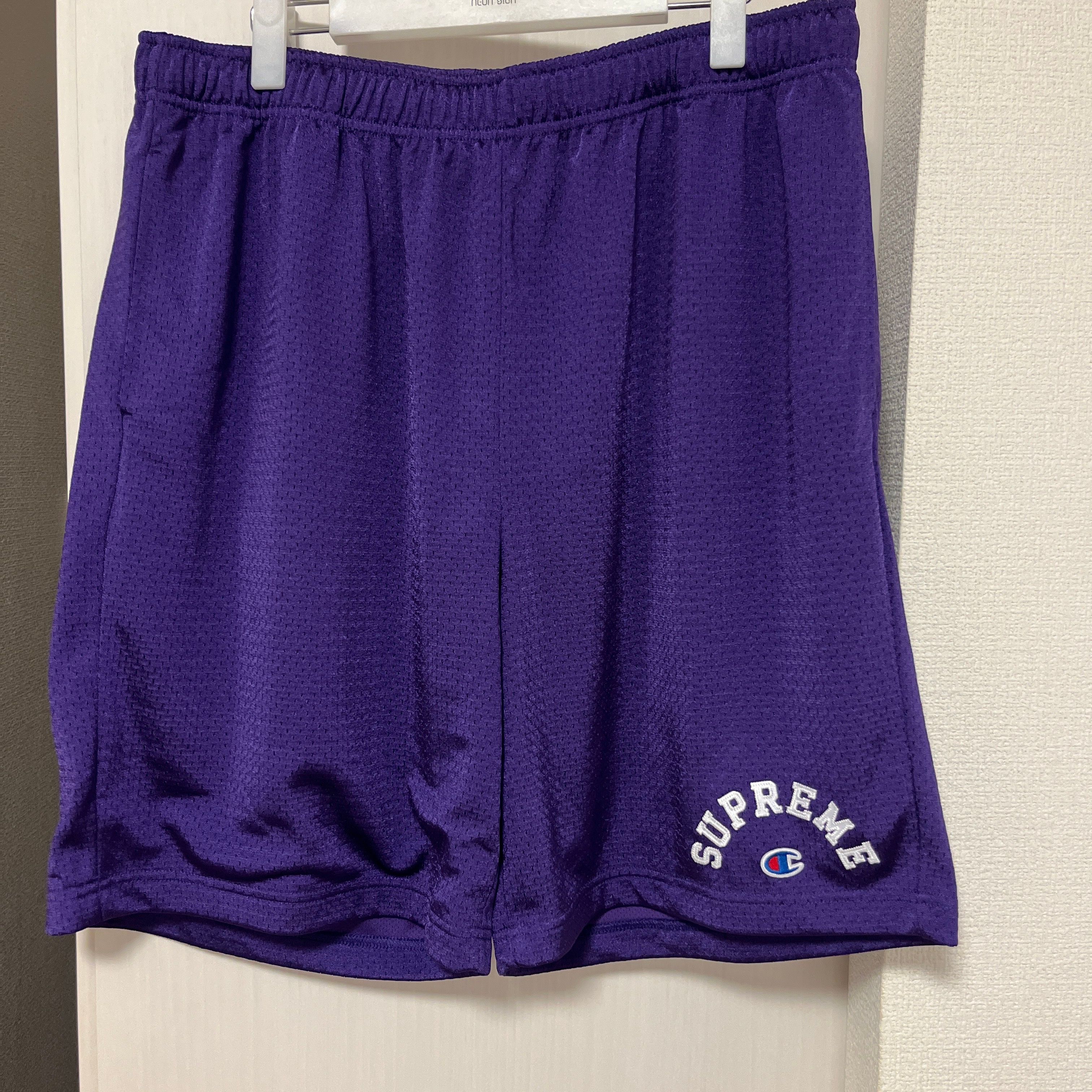 Supreme x Champion Mesh Short "Purple"