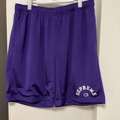 Supreme x Champion Mesh Short "Purple"