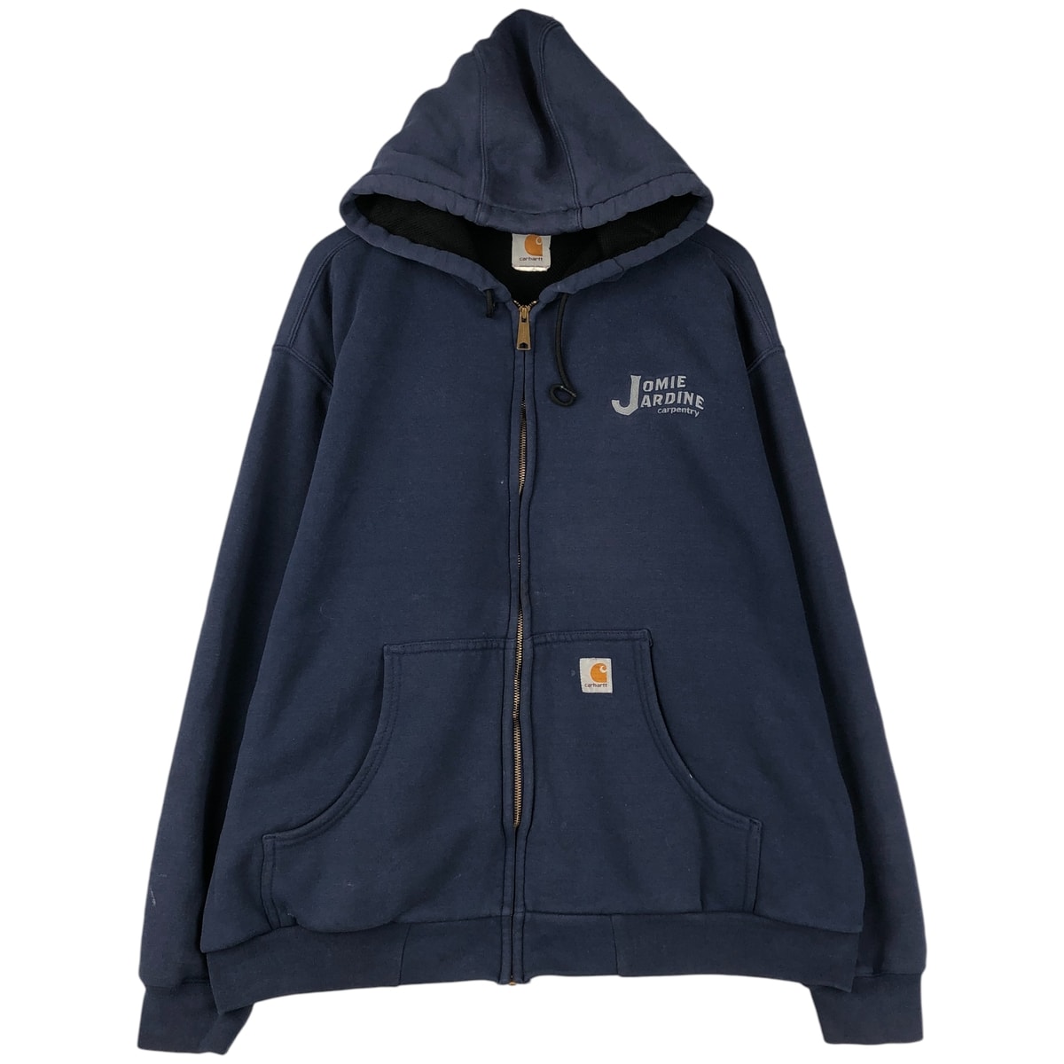 古着 カーハート Carhartt スウェットフルジップパーカー メンズXXL相当/eaa603587