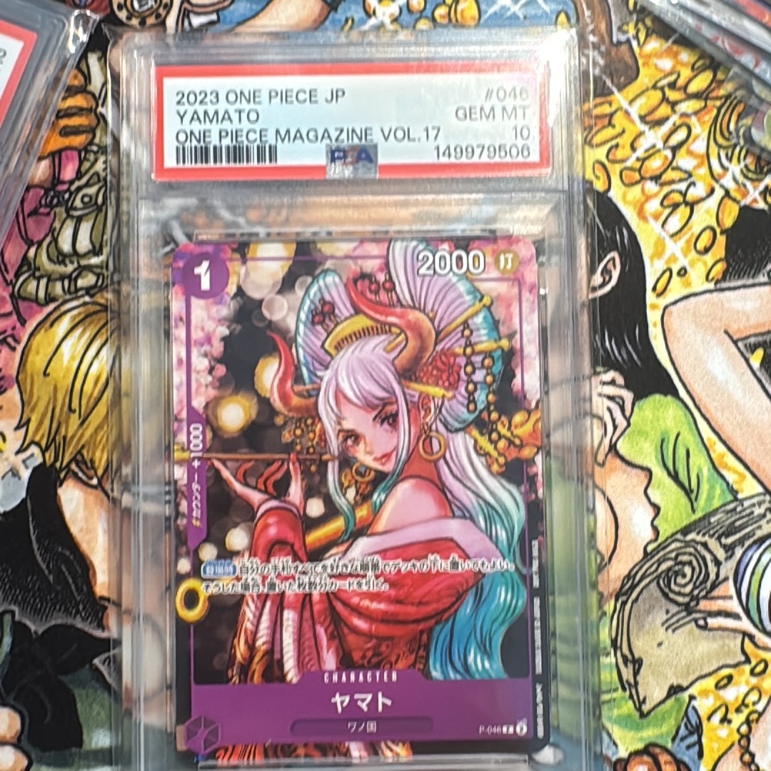 PSA10】ヤマト P [P-046] (ONE PIECE magazine Vol.17) 1枚のシングル