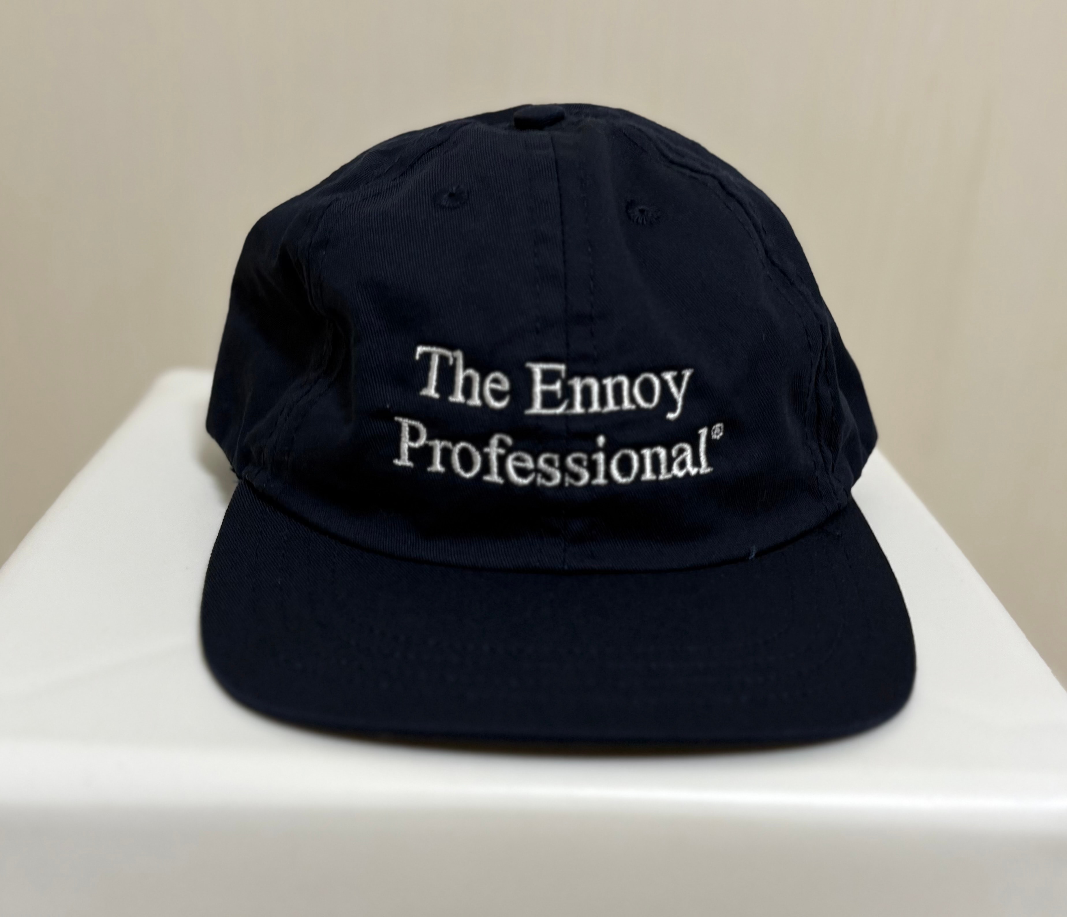 ENNOY Cotton Cap (The Ennoy Professional Logo) "Navy" (24SS)