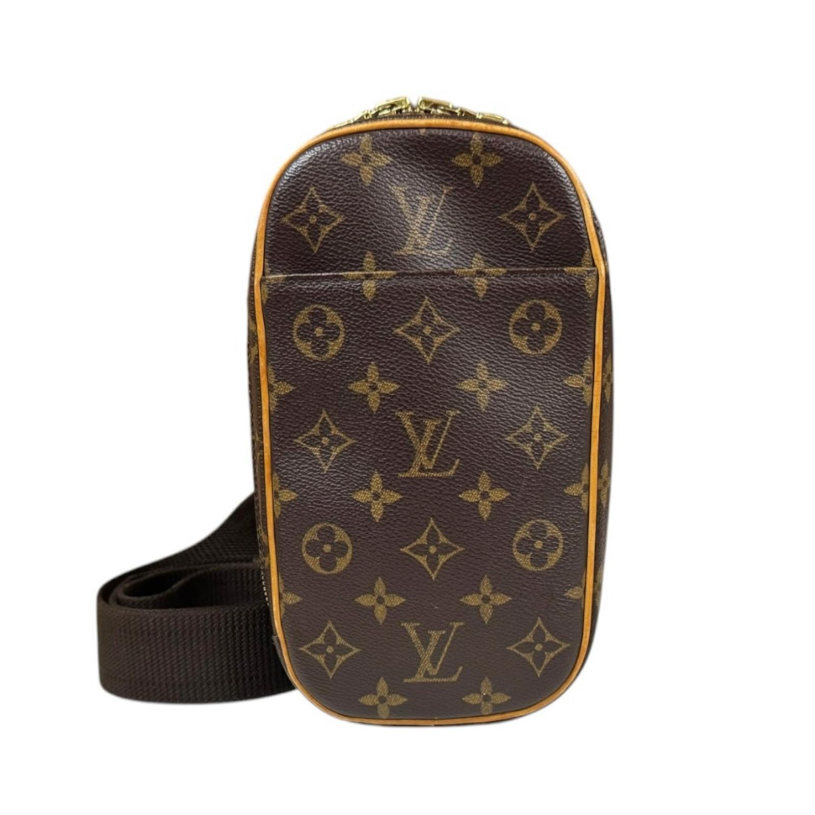 ルイヴィトン ポシェットガンジュ モノグラム リュック・デイパック モノグラムキャンバス M51870 メンズ LOUIS VUITTON  中古