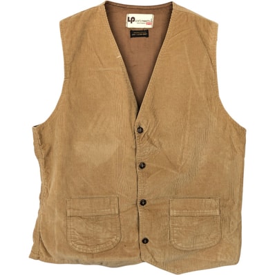 古着 70年代 リーバイス Levi's PANATELA パナテラ 前開き コーデュロイベスト メンズM相当 ヴィンテージ/eaa656335
