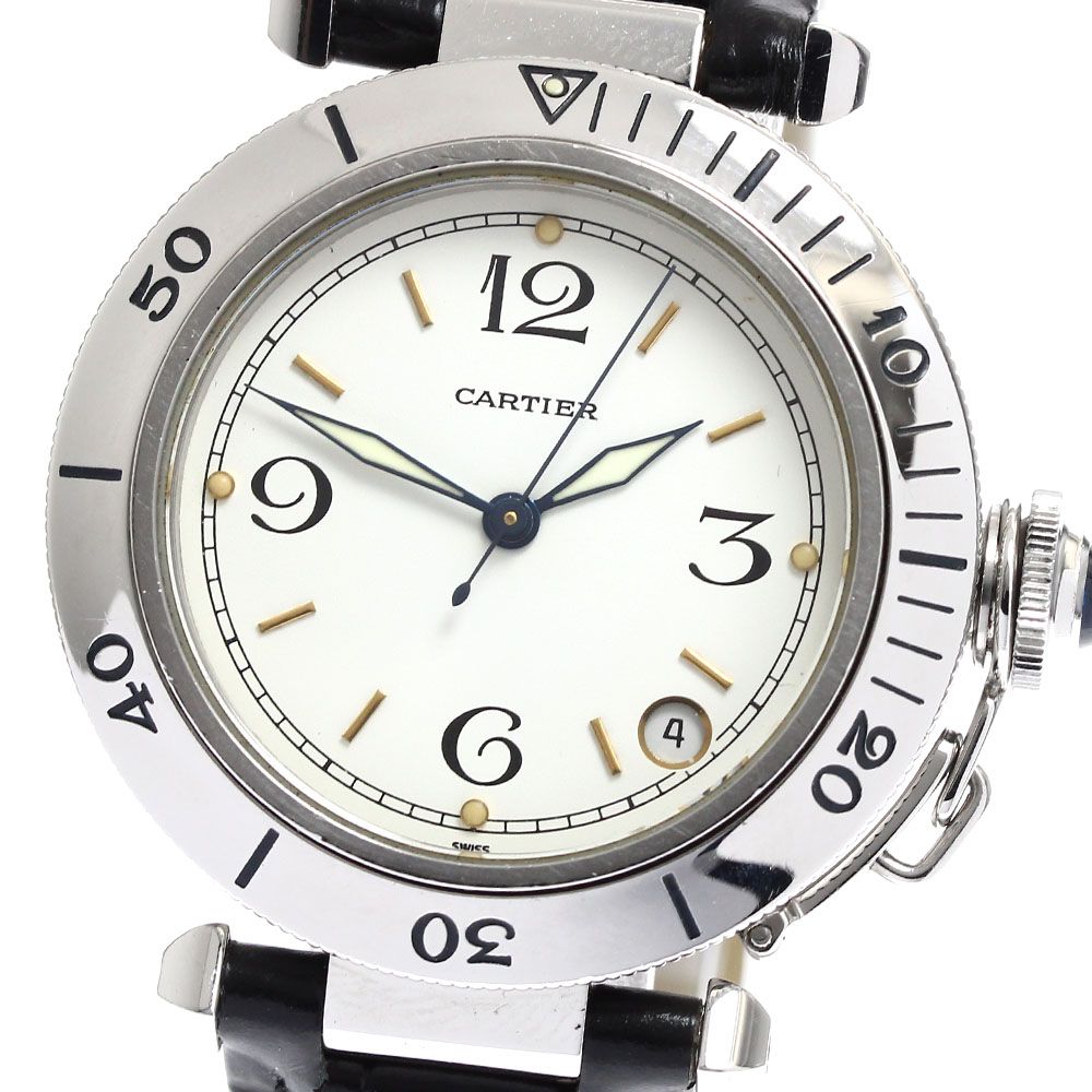 カルティエ CARTIER パシャC デイト 自動巻き メンズ _896105