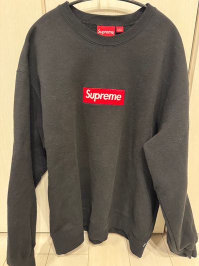 Supreme Box Logo Crewneck "Black" (22FW)