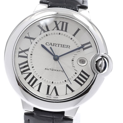 カルティエ バロンブルー 42mm W69016Z4 メンズ 【中古】