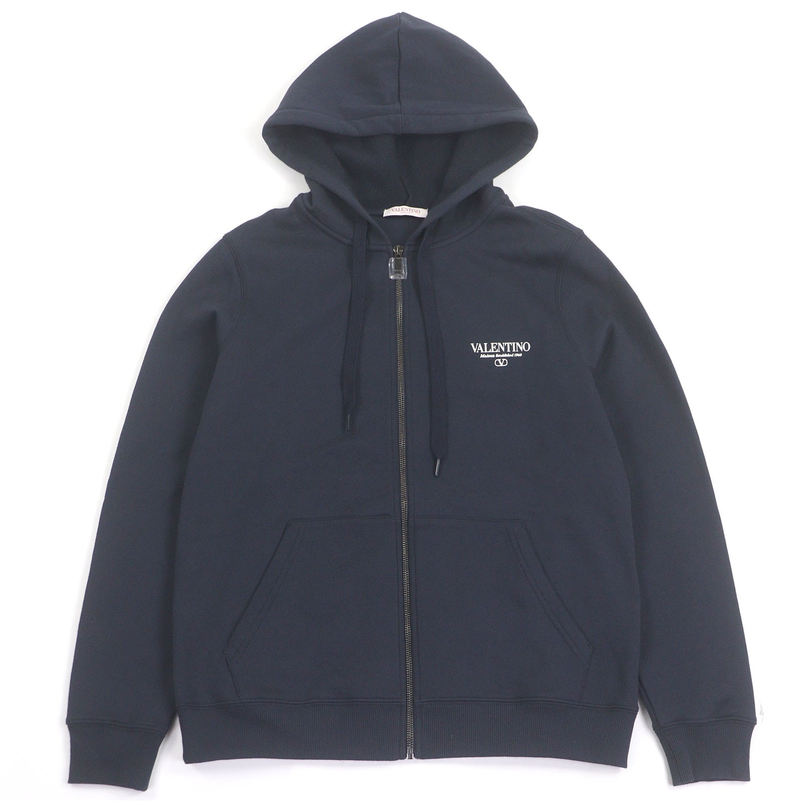 未使用品 ヴァレンティノ パーカー ネイビー XS 5V3MF27QA8D