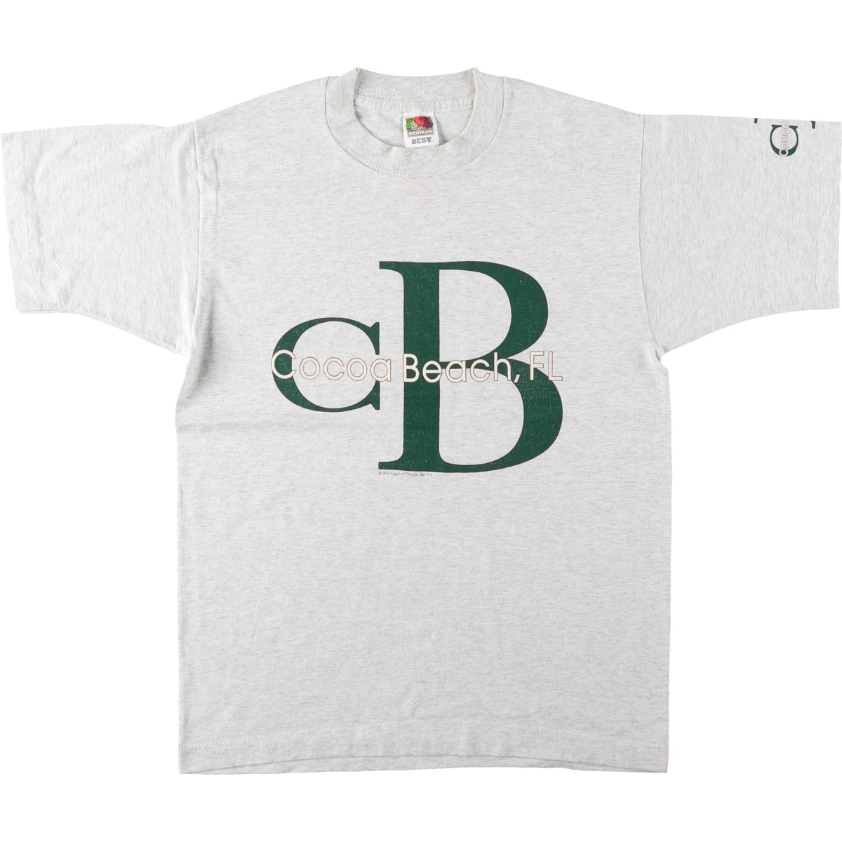 古着 90年代 フルーツオブザルーム FRUIT OF THE LOOM BEST プリントTシャツ メンズM相当 ヴィンテージ/eaa654395
