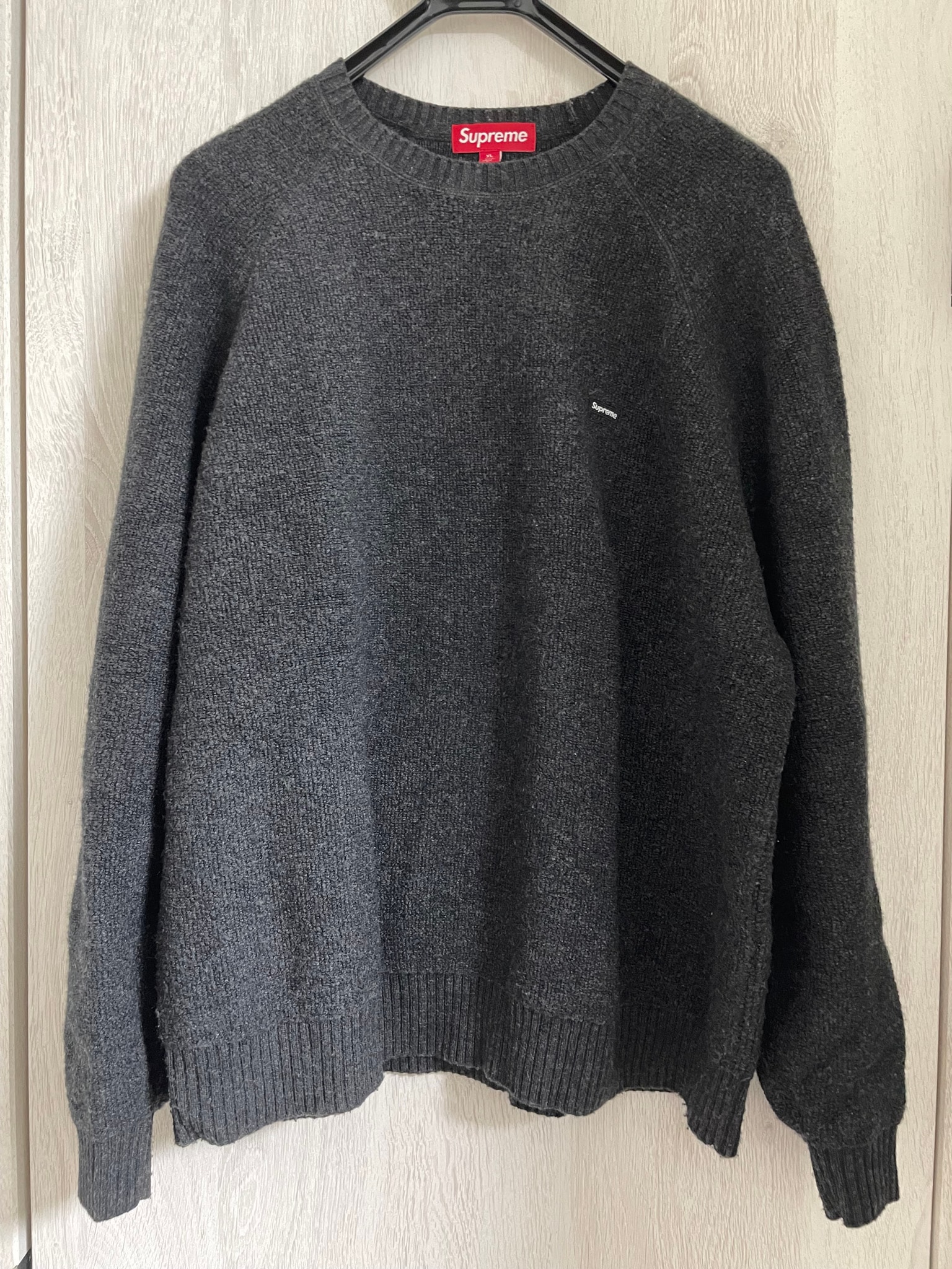 Supreme Terry Small Box Sweater "Black"