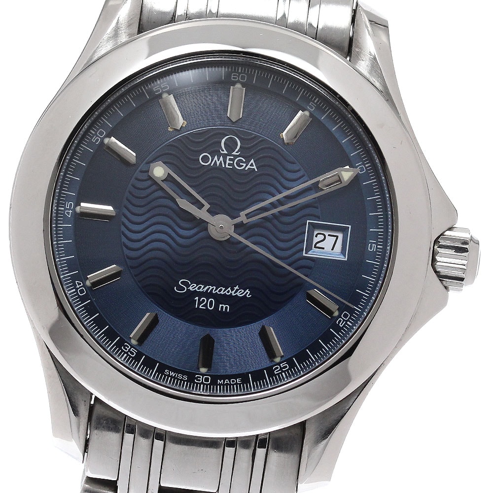 ★保 オメガ シーマスター120 デイト 2511.81 メンズ 【中古】