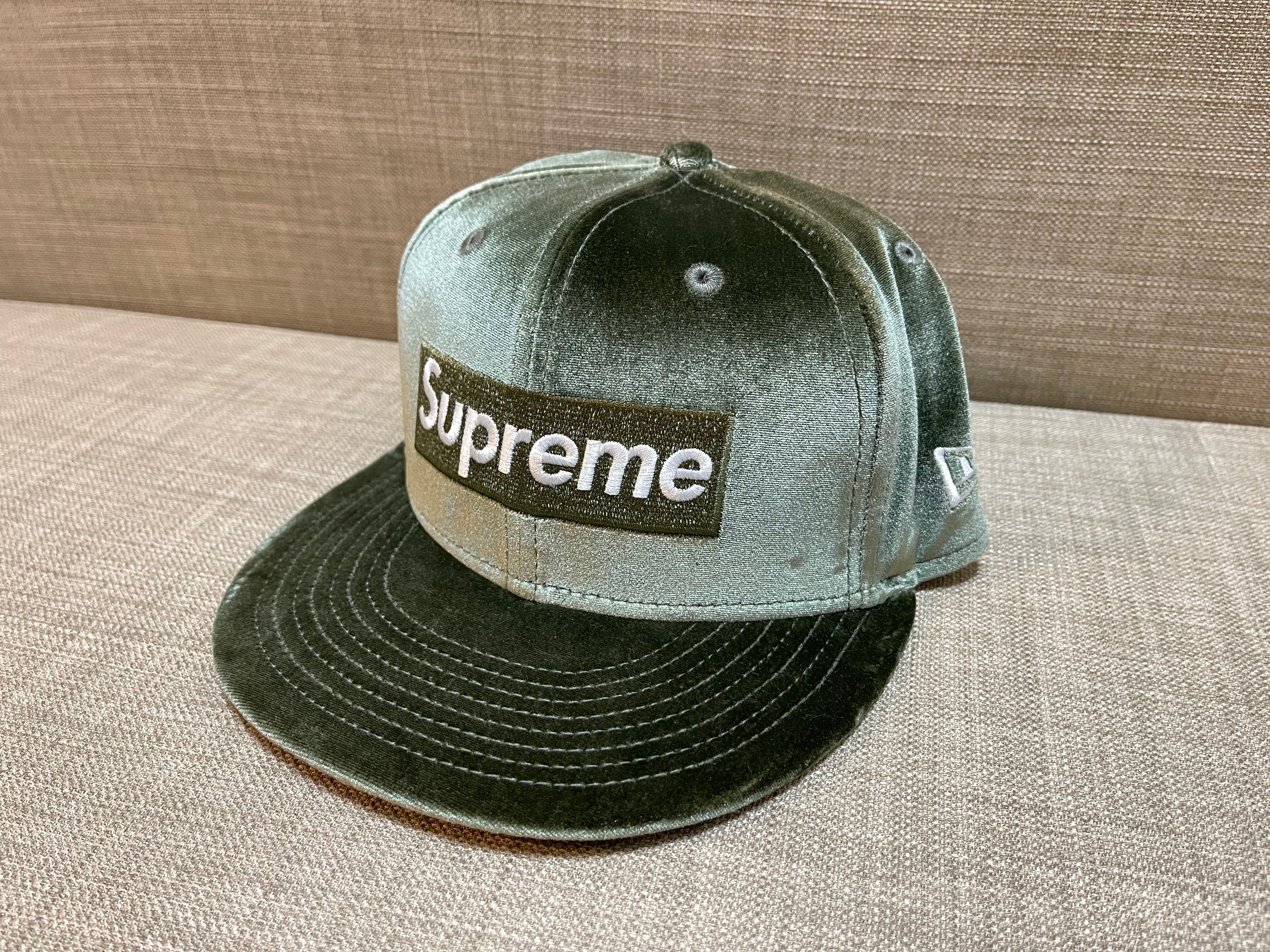 Supreme Velour Box Logo New Era 