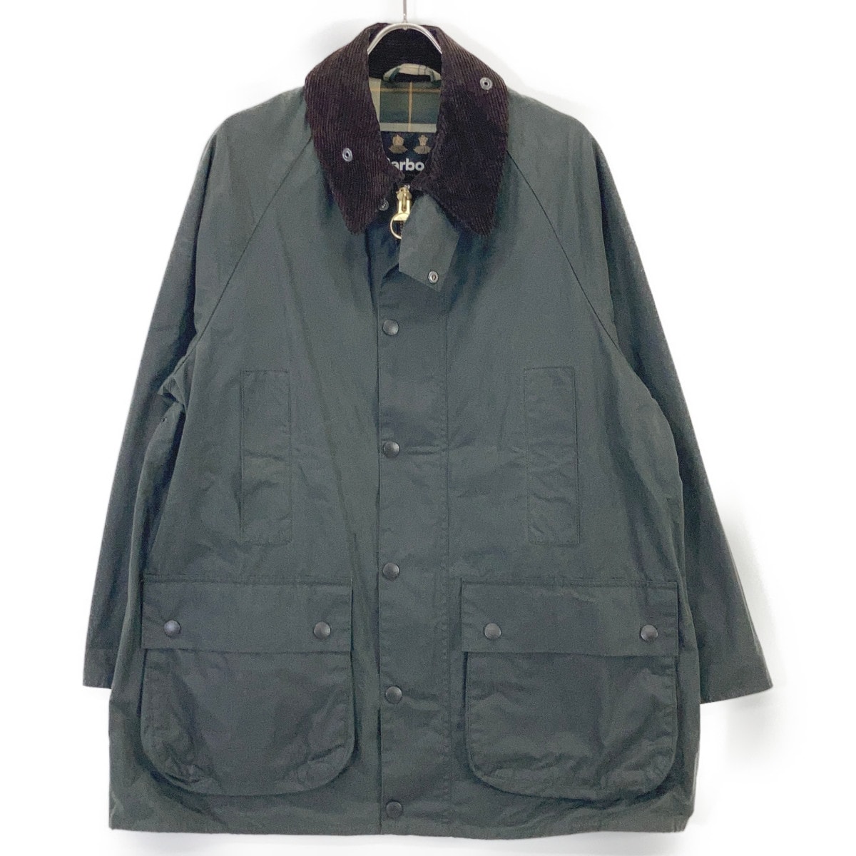 バブアー 【Freaks store別注】22AW 222MWX2172 カーキ オイルドコットン OVER SIZE BEAUFORT 38