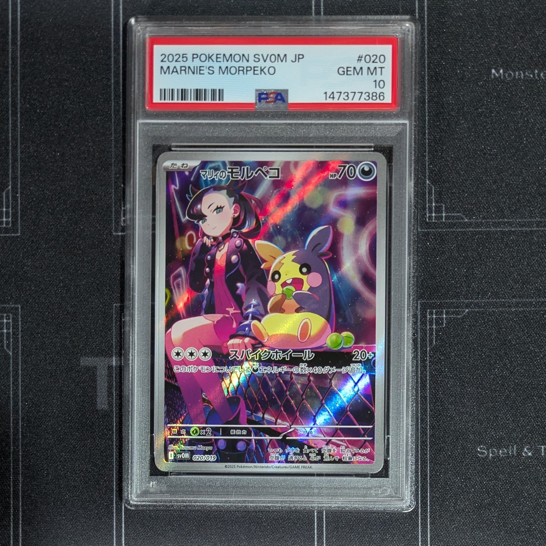 PSA10】マリィのモルペコ [SVOM 020/019](スターターセットex「マリィ