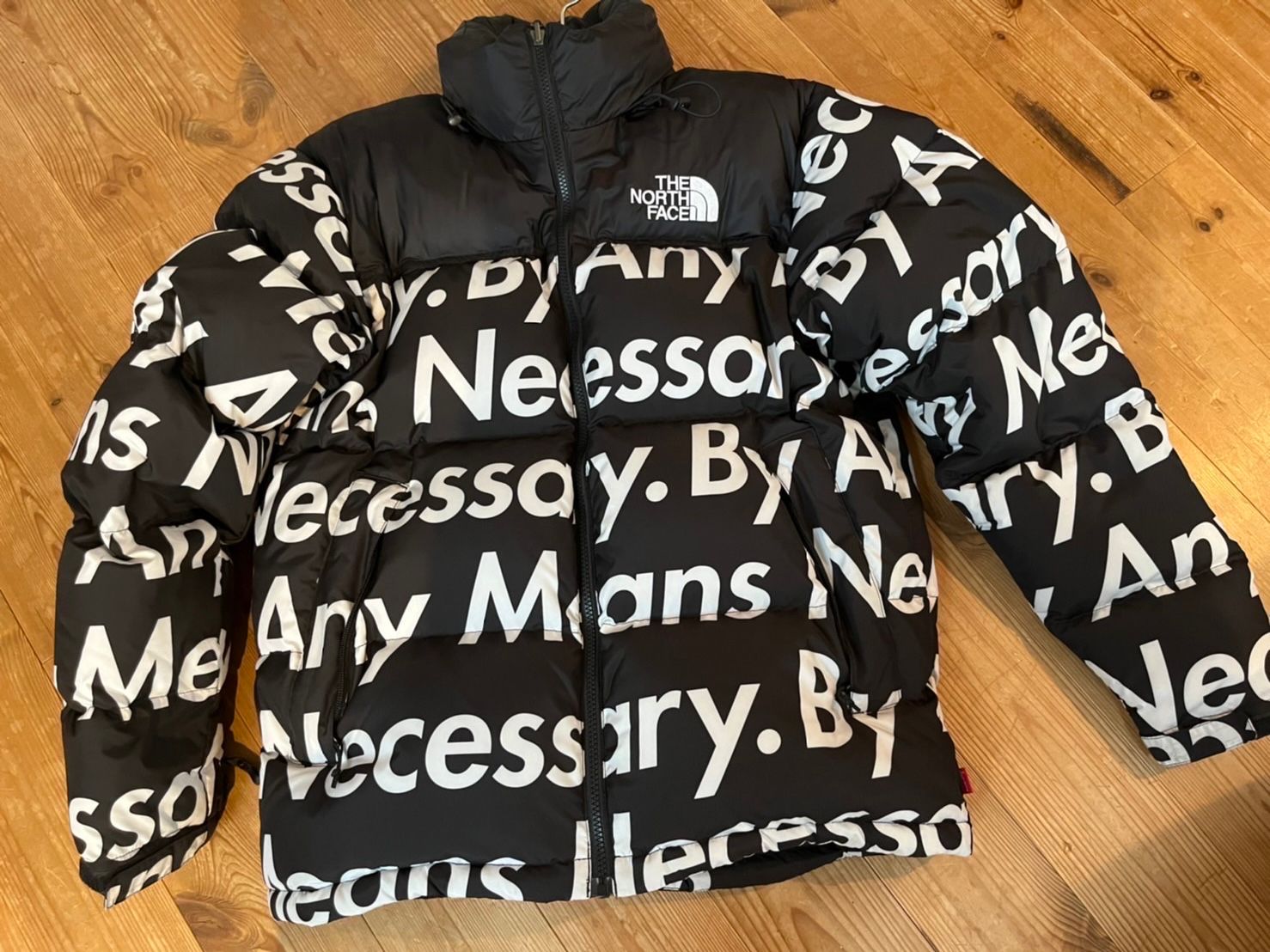 Supreme x The North Face By Any Means Nuptse Jacket "Black"