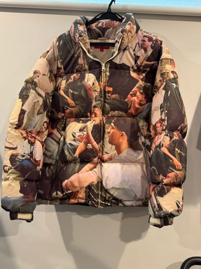 Supreme Lafayette Reflective Down Jacket "Multi"