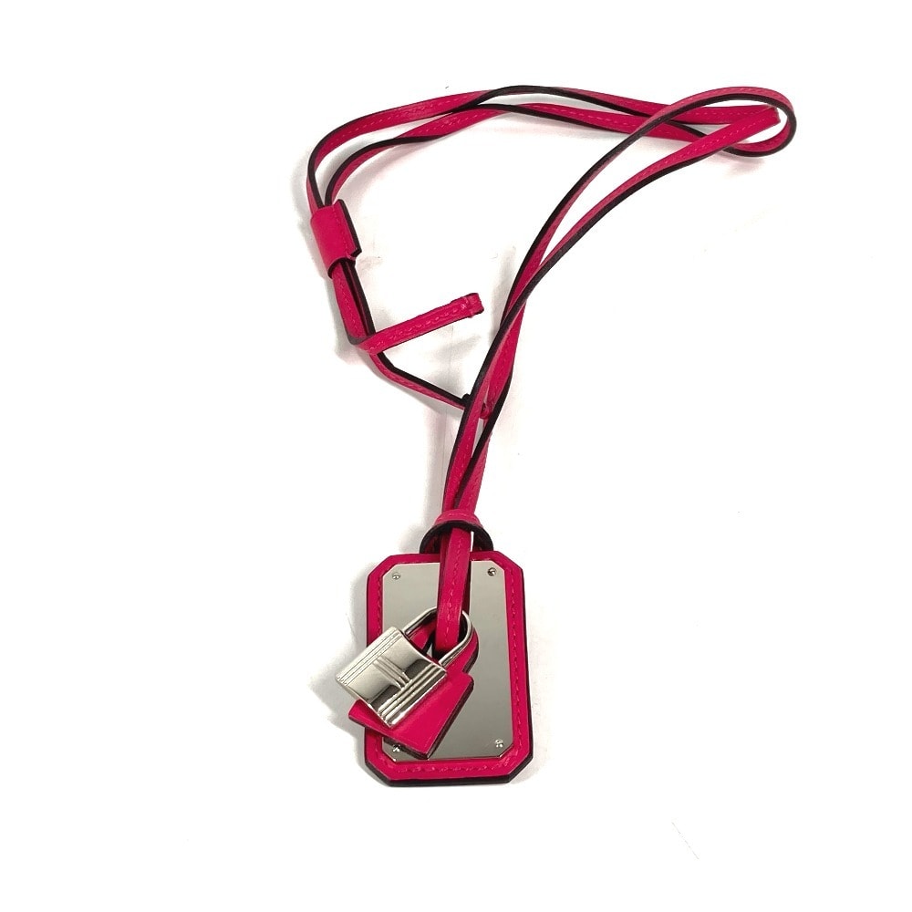 エルメス HERMES オーケリーGM アクセサリー ロングネックレス ネックレス ヴォースイフト Y刻 ローズメキシコ ピンク 美品