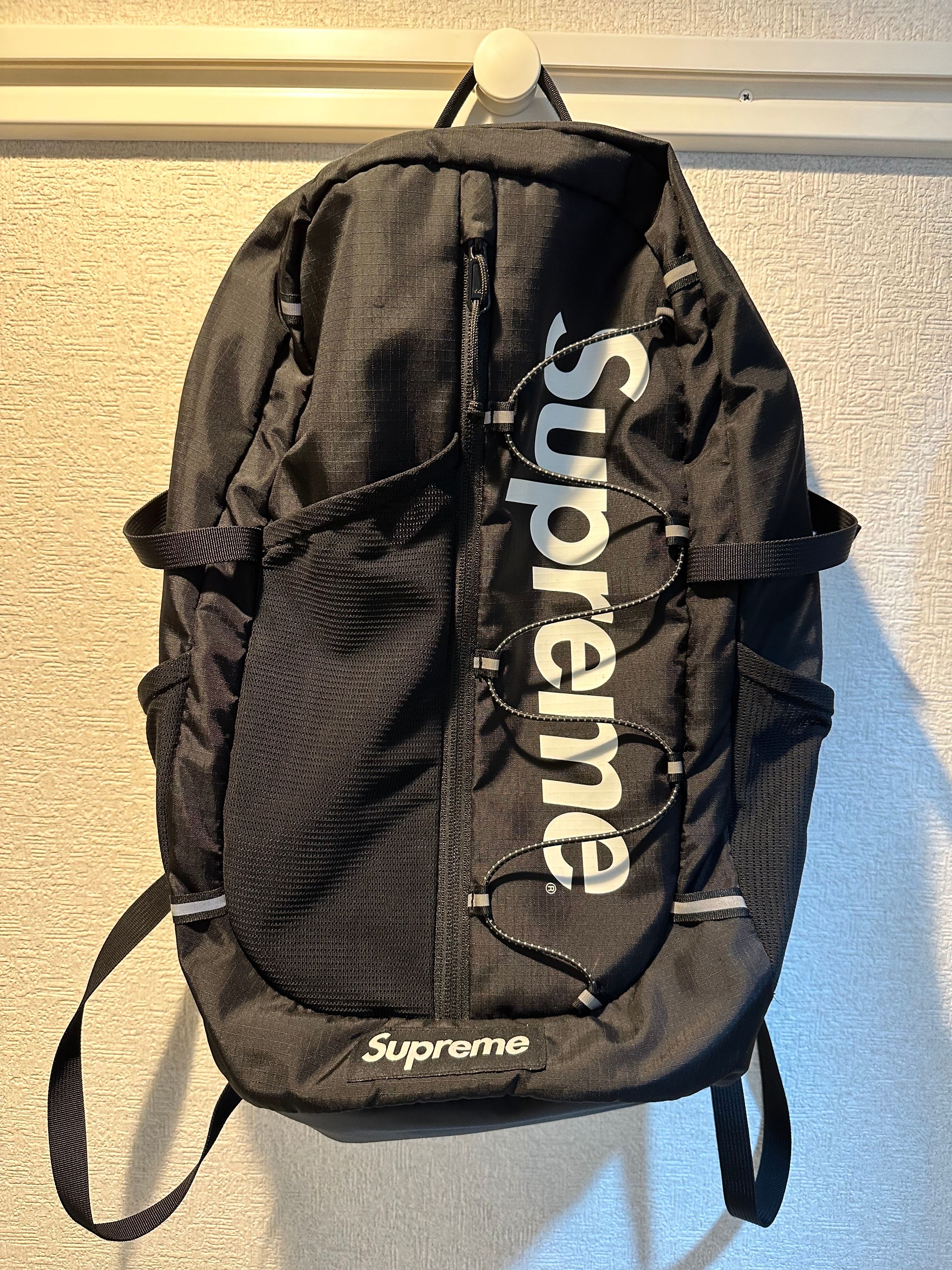 Supreme 2017SS Backpack "Black"