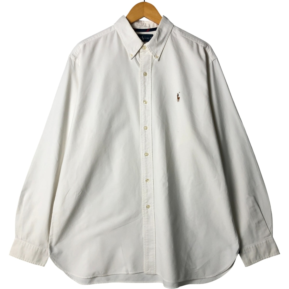 古着 ラルフローレン Ralph Lauren CLASSIC FIT 長袖 ボタンダウンシャツ メンズXL相当/eaa585483
