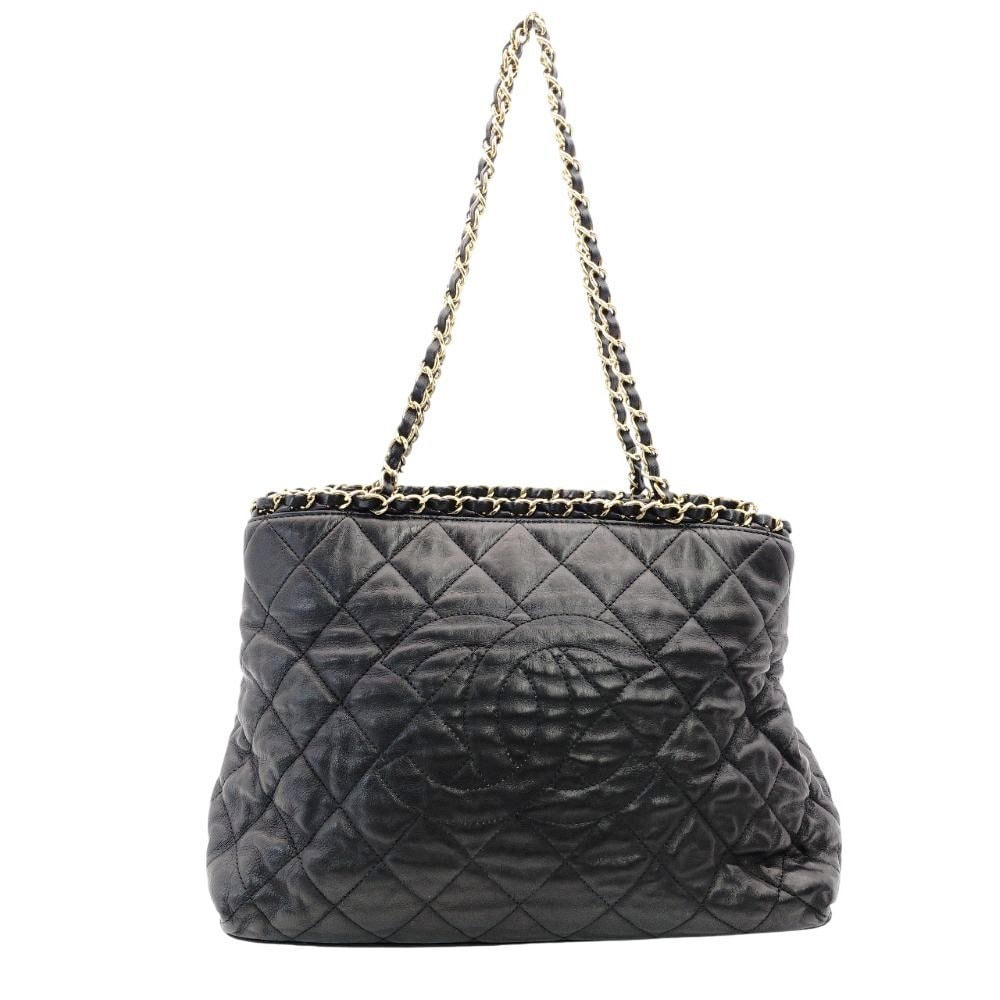 シャネル マトラッセショルダーバッグ レディース