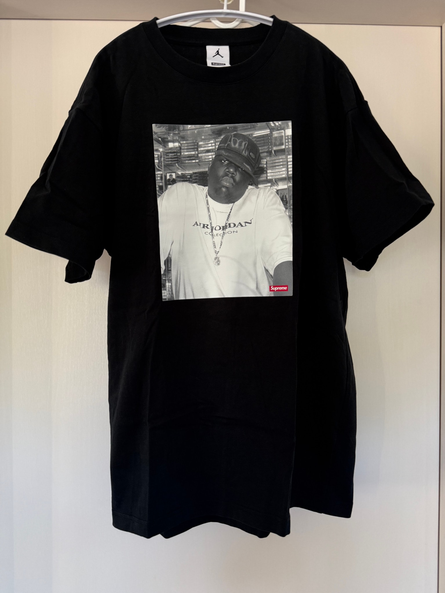 Supreme x Jordan Biggie S/S Top "Black"