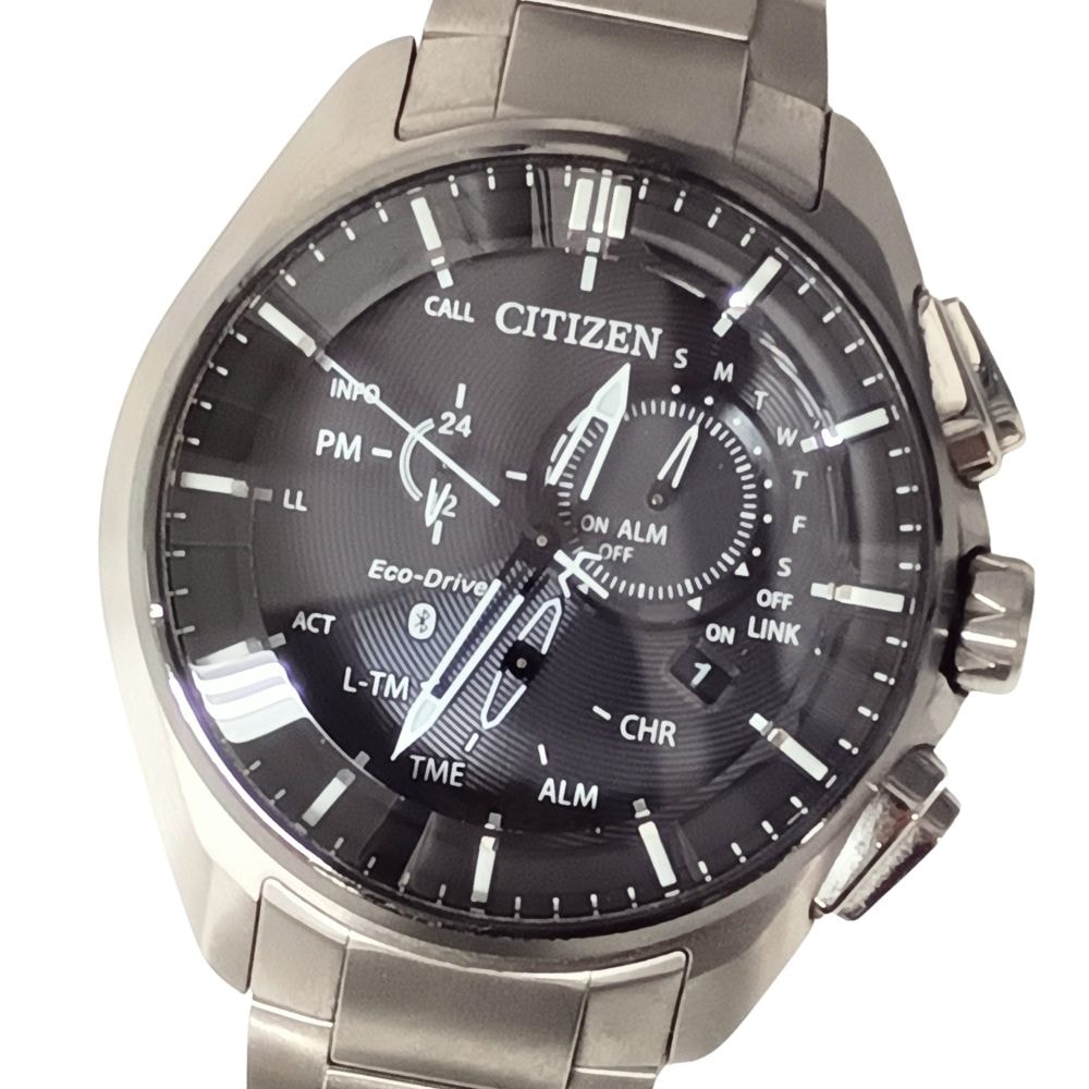 CITIZEN シチズン W770-S115043 クロノグラフ エコドライブ 腕時計 C1046