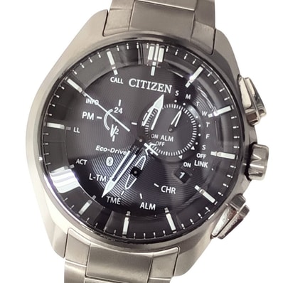 CITIZEN シチズン W770-S115043 クロノグラフ エコドライブ 腕時計 C1046