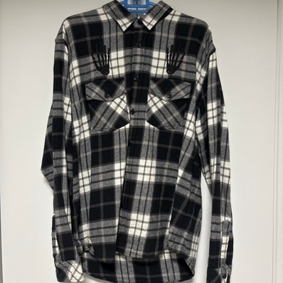 Supreme x HYSTERIC GLAMOUR Plaid Flannel Shirt "Black"