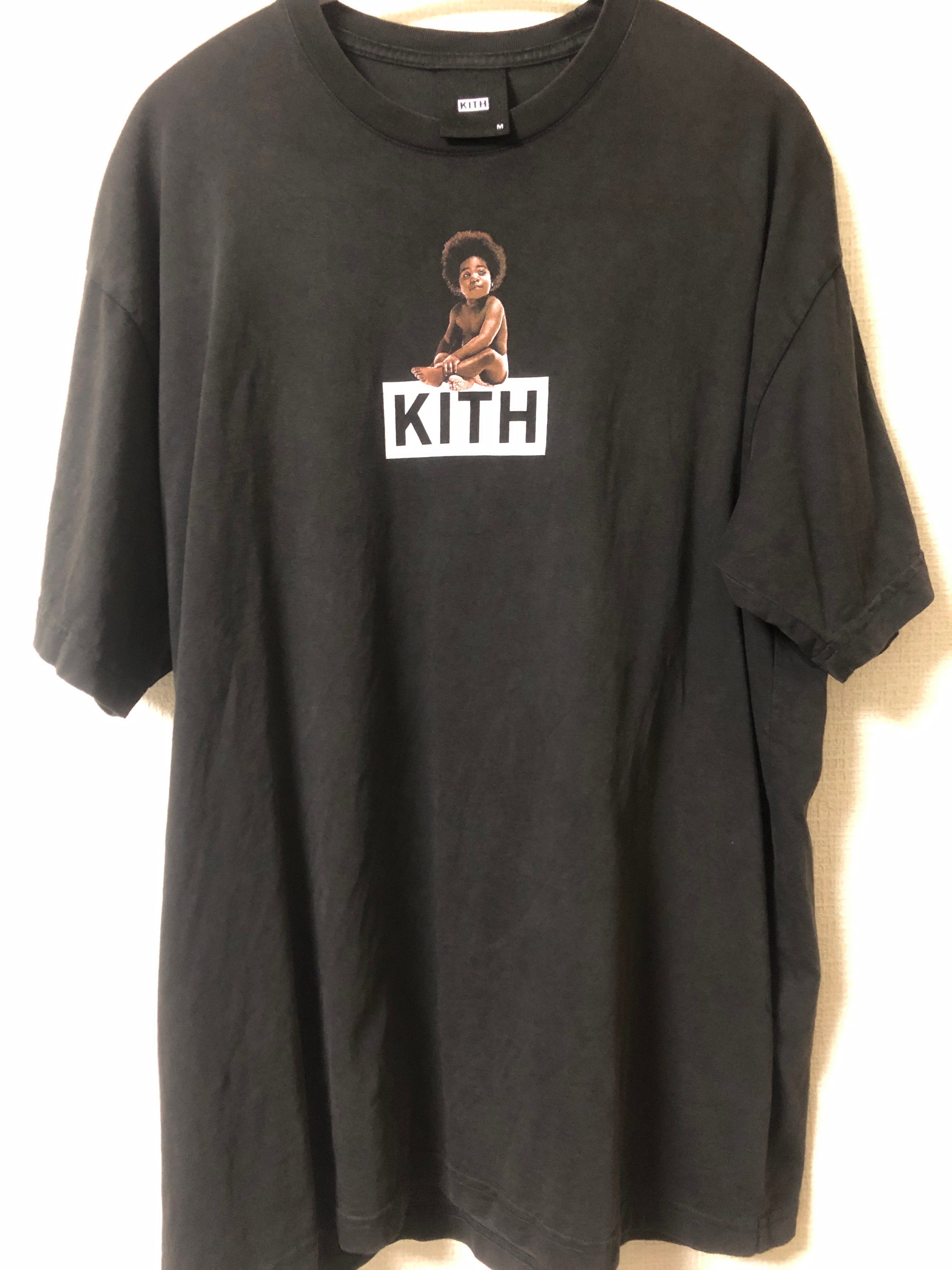 Kith The Notorious B.I.G Ready to Die Classic Logo Vintage Tee