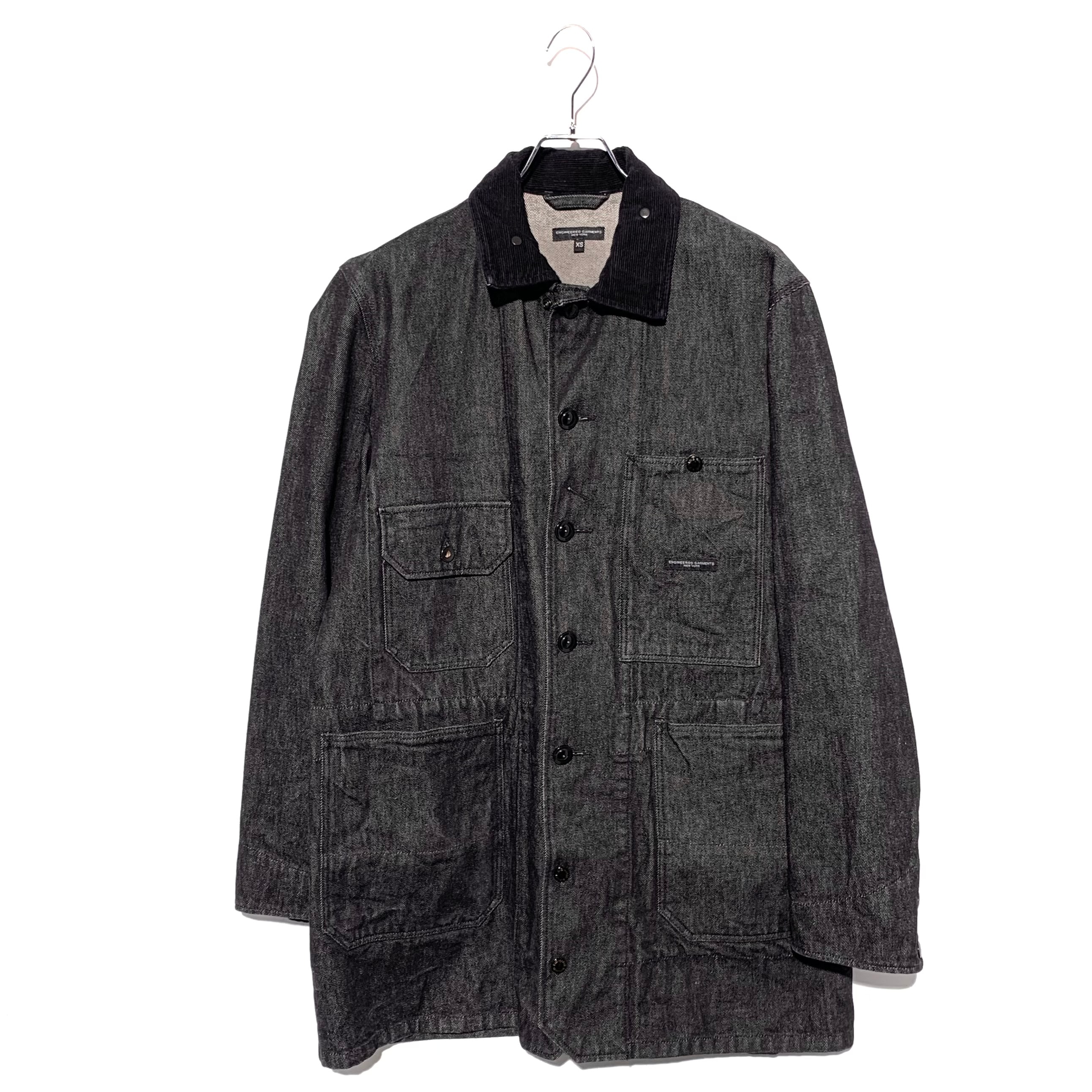 Engineerd Garments Long Logger Jacket Black