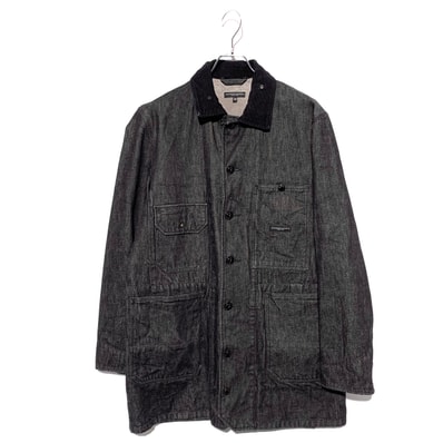 Engineerd Garments Long Logger Jacket Black