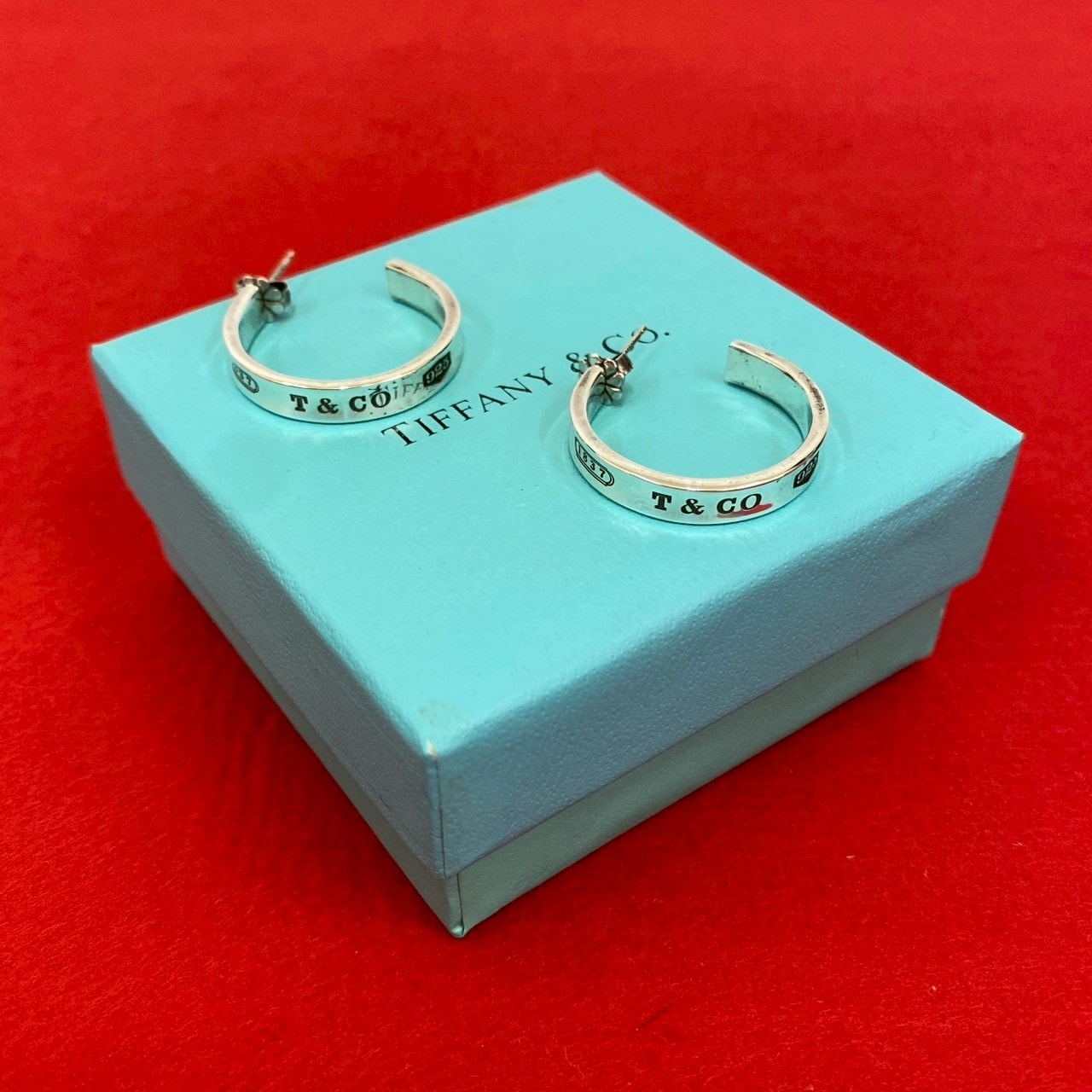 TIFFANY&Co. ティファニー 1837 フープ ピアス シルバー925 ピアス シルバー
86609
