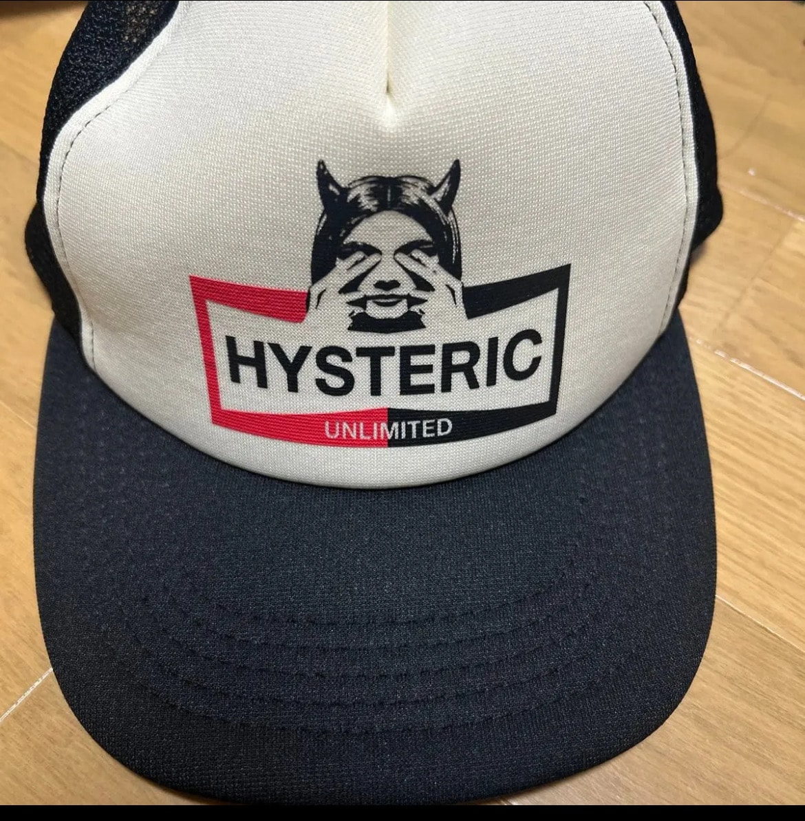 HYSTERIC GLAMOUR Hysteric Unlimited Mesh Cap "Black" 02211QH01