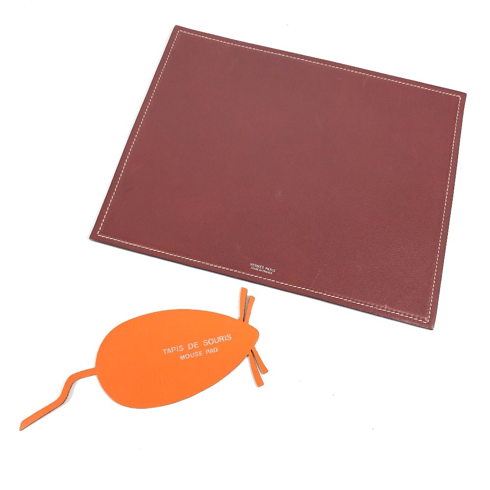 C (やや傷や汚れあり)】エルメス HERMES ロゴ マウスパッド バイカラー C (やや傷や汚れあり)】エルメス HERMES ロゴ マウスパッド バイカラー